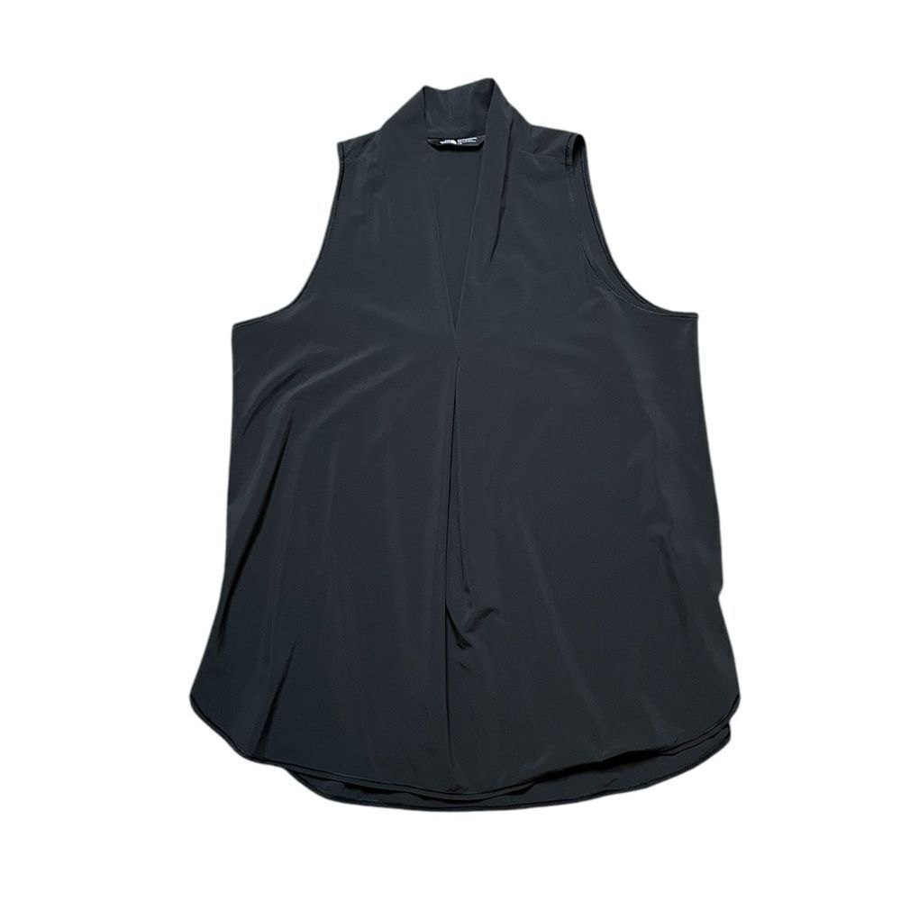 THE NORTH FACE Pleated Front Tank Top Black Size Large